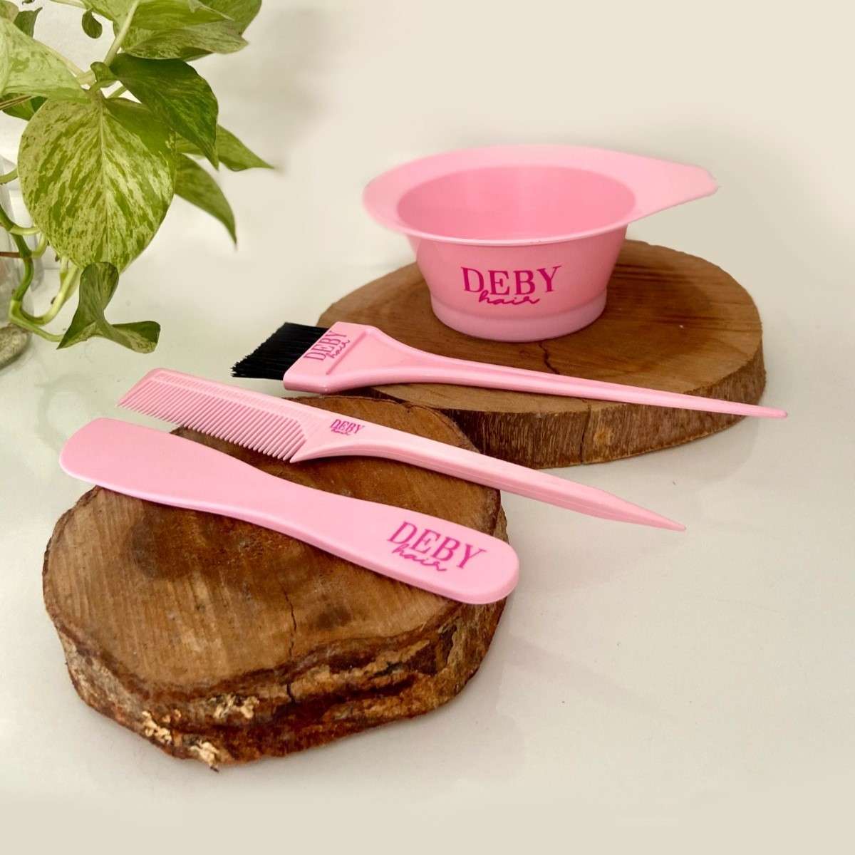 Deby Hair pink kit