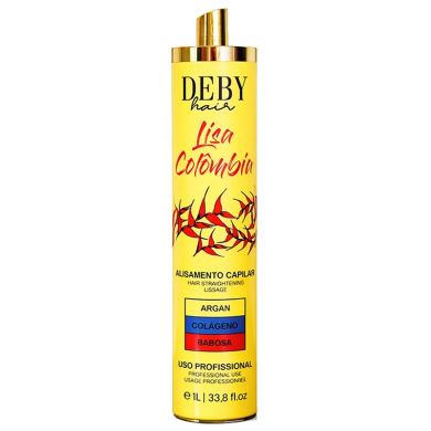 Deby Hair Lisa Colômbia Formaldehyde free 1 Liter